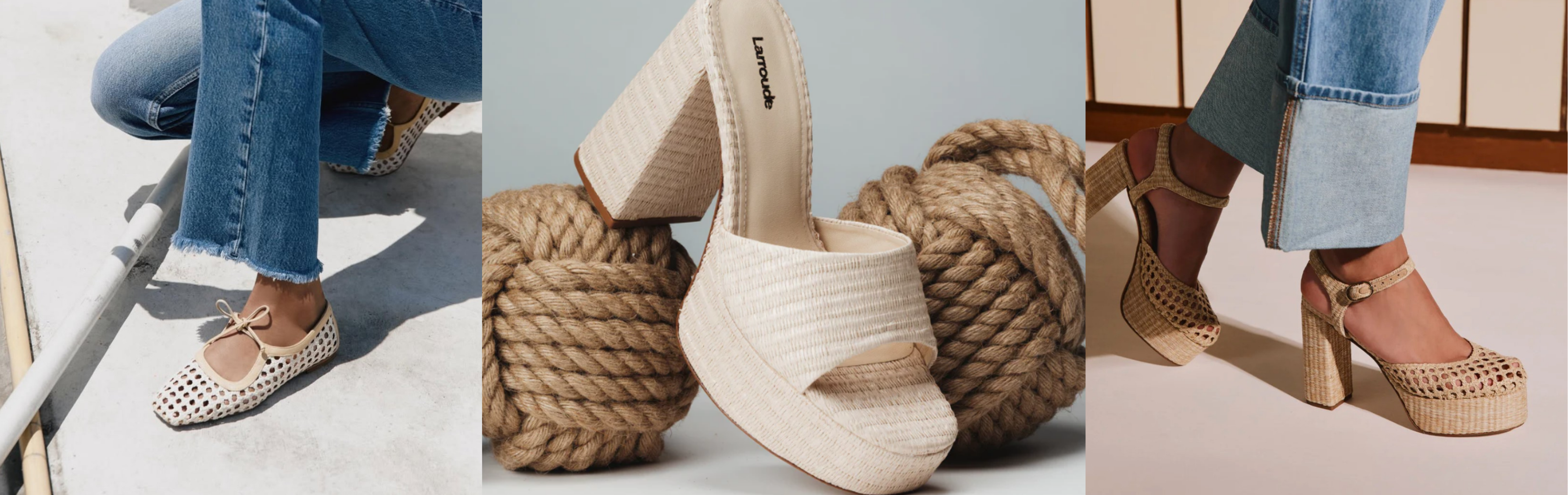 Raffia Shoes