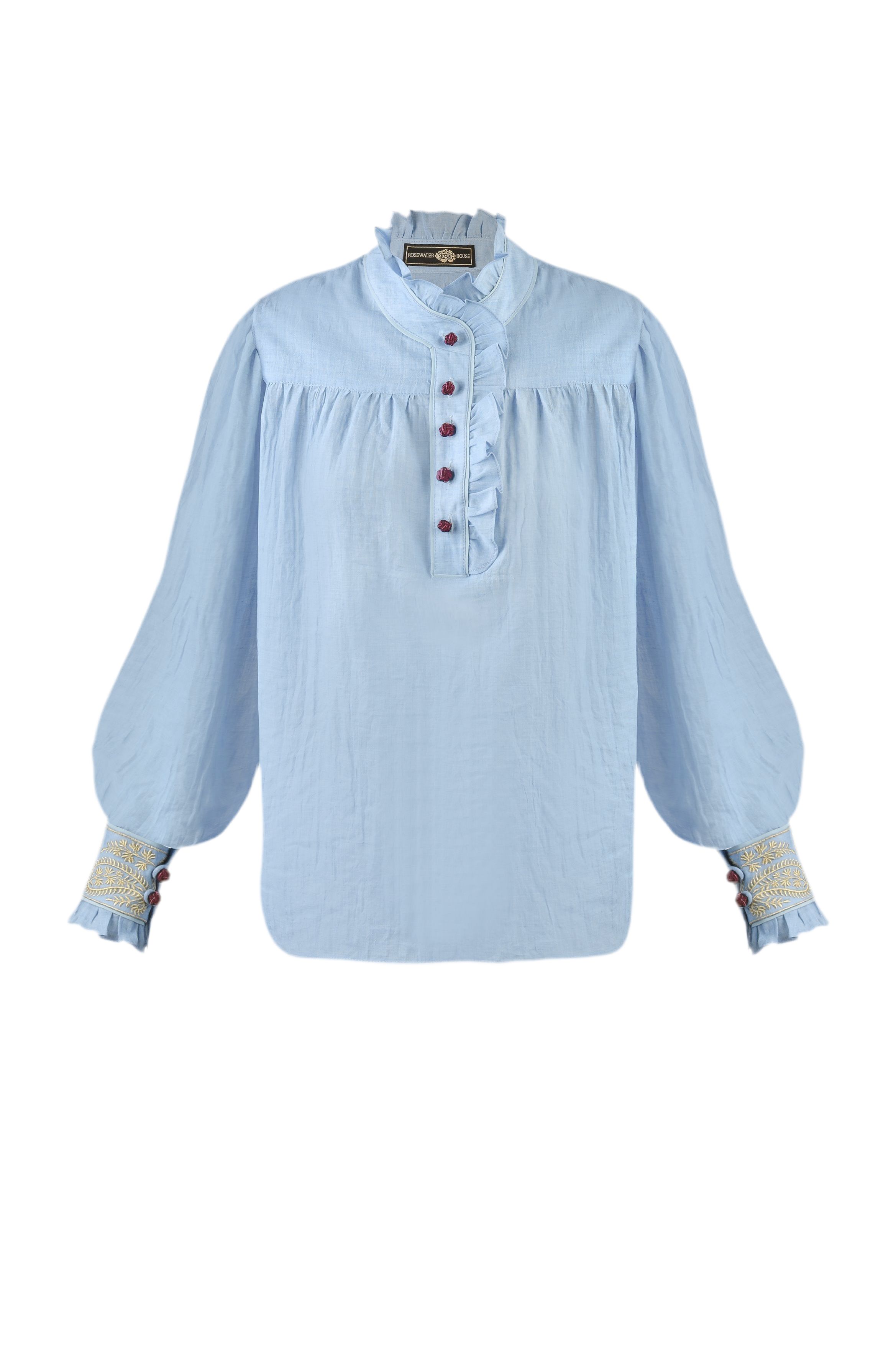 Cypress Blouse - Blue by Rosewater House