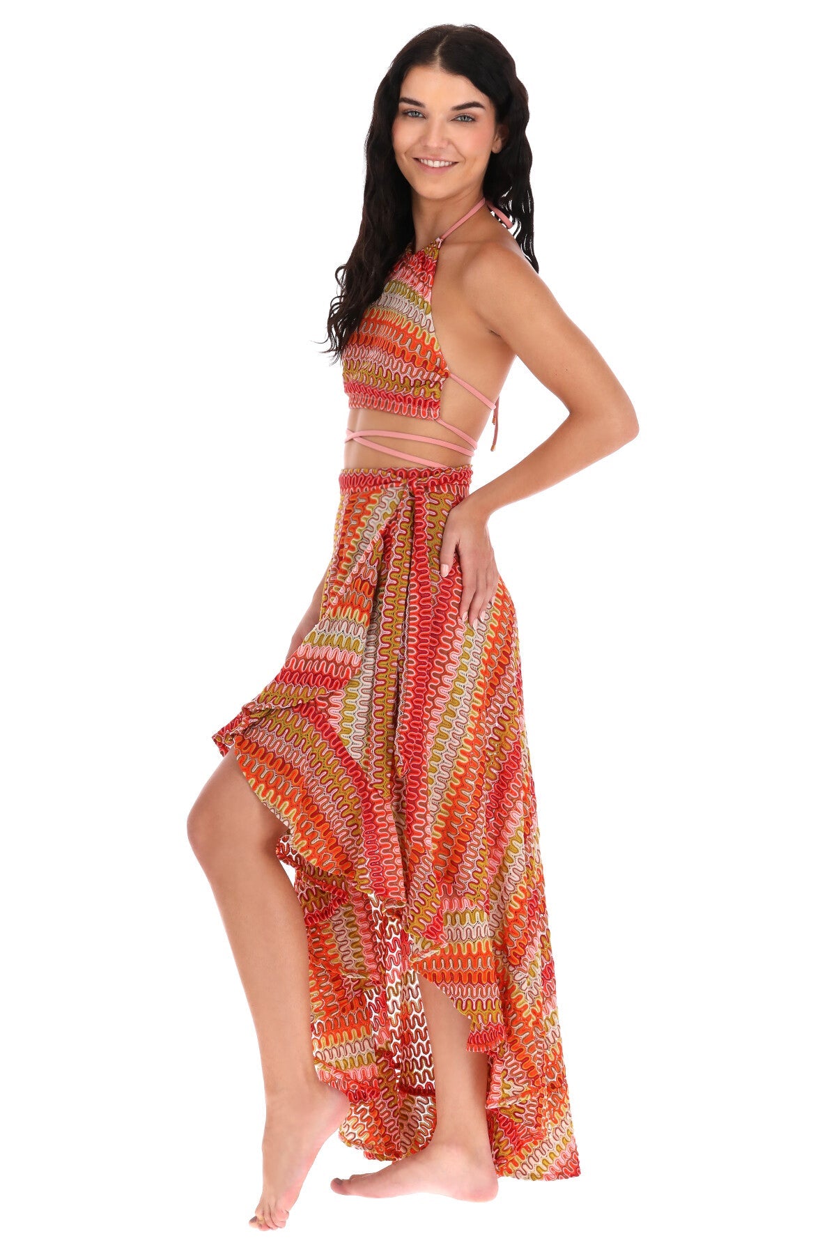Saladita Skirt in Agava by Sanlier