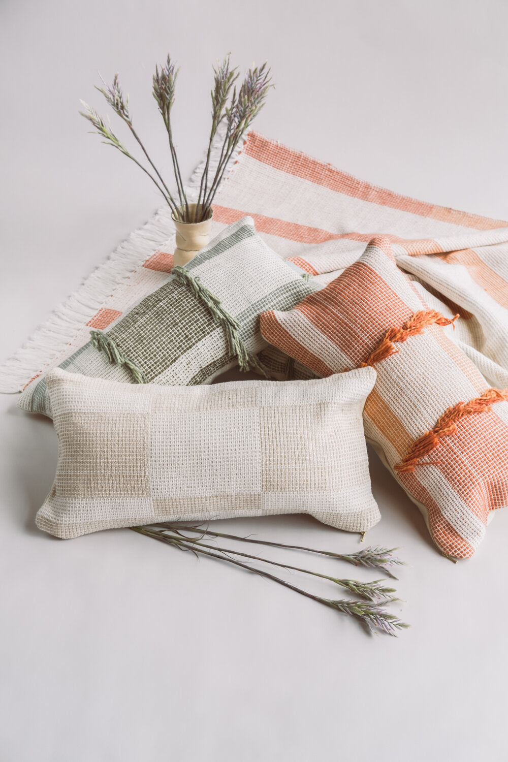 Tolima Lumbar Pillow Cover by Zuahaza