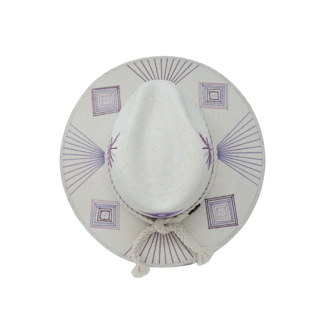 Exclusive Purple Marfa Hat by Corazon Playero