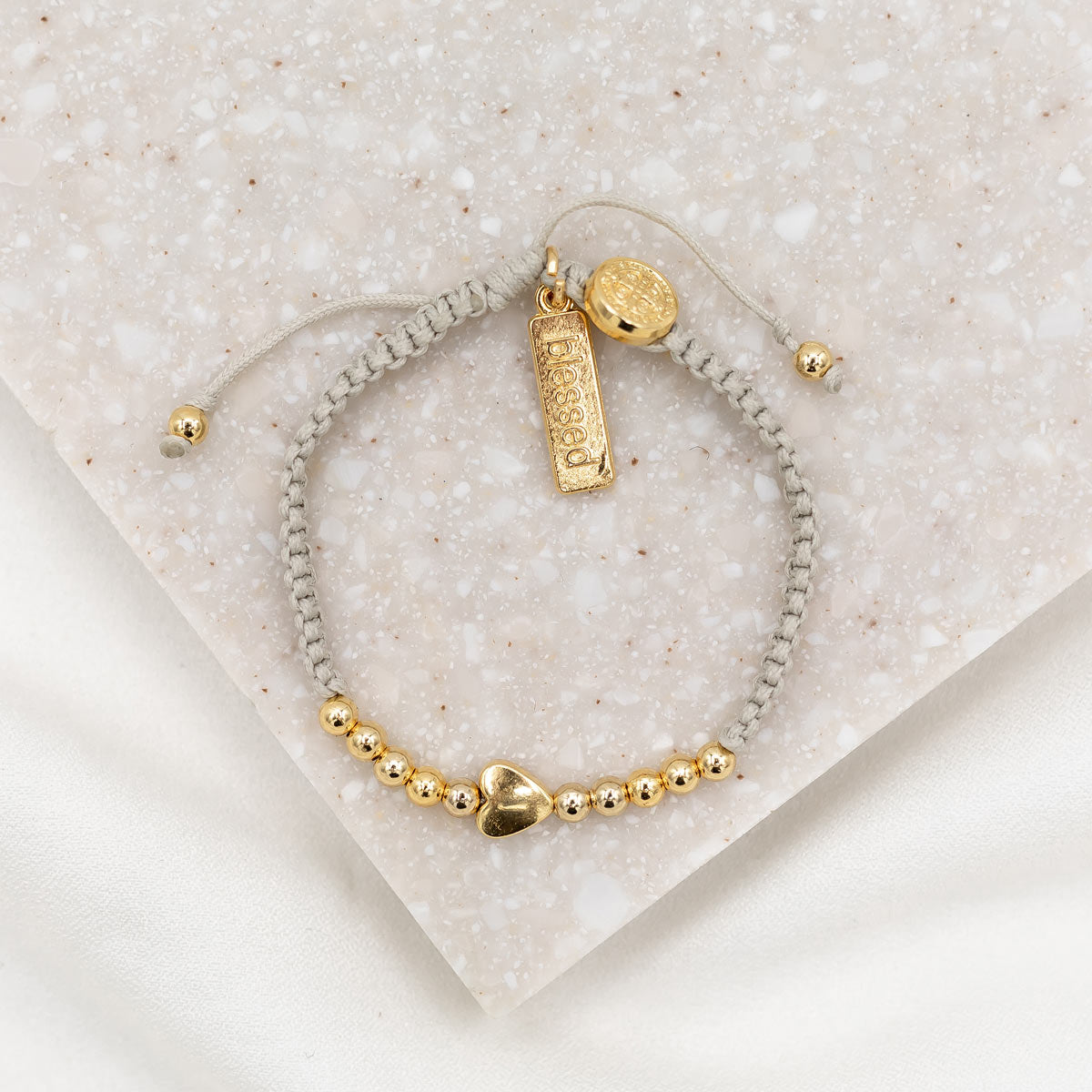 Sisters of the Heart Beaded Bracelet by My Saint My Hero