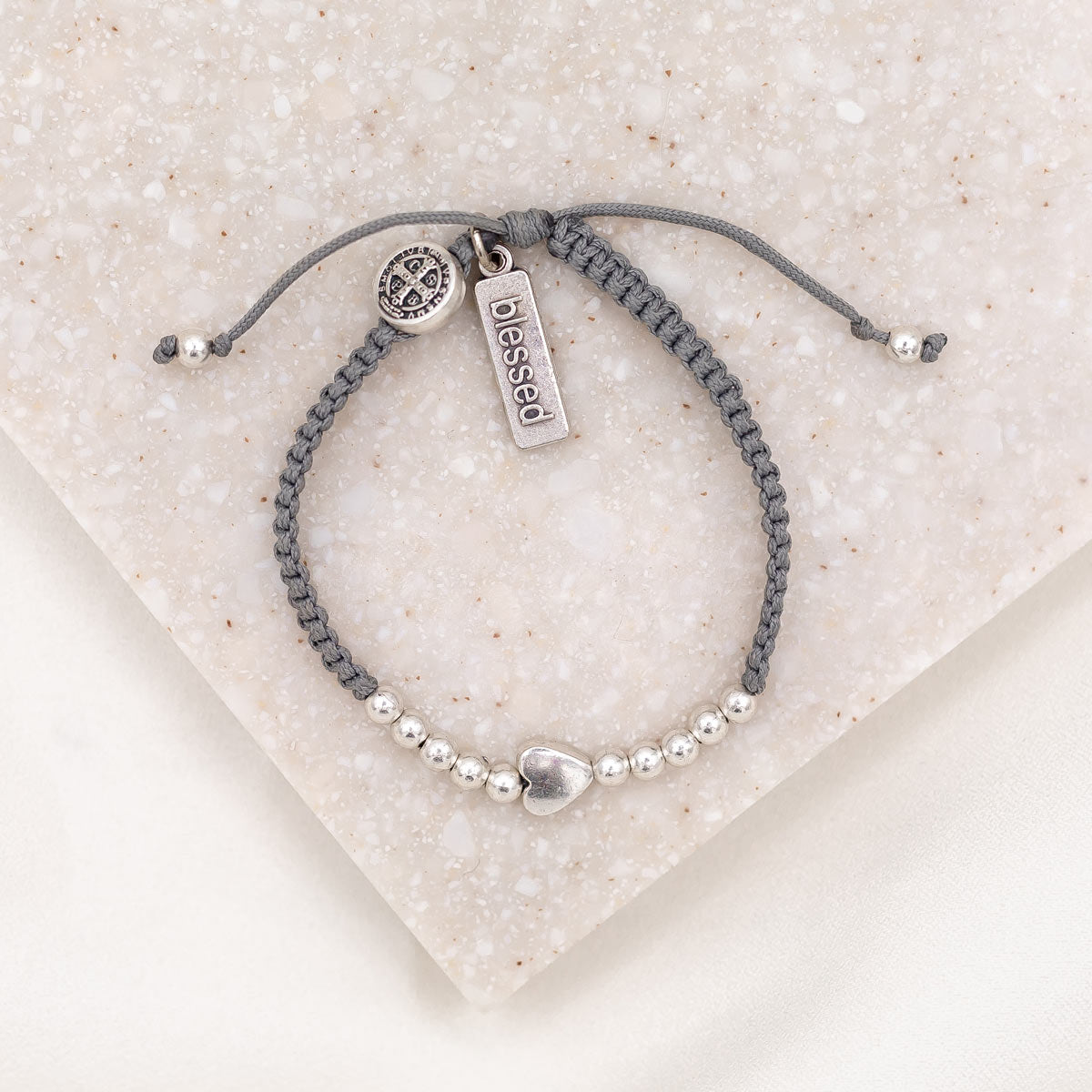 Sisters of the Heart Beaded Bracelet by My Saint My Hero