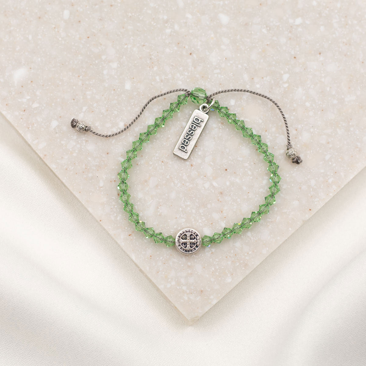 Crystal Birthday Blessing Bracelets by My Saint My Hero