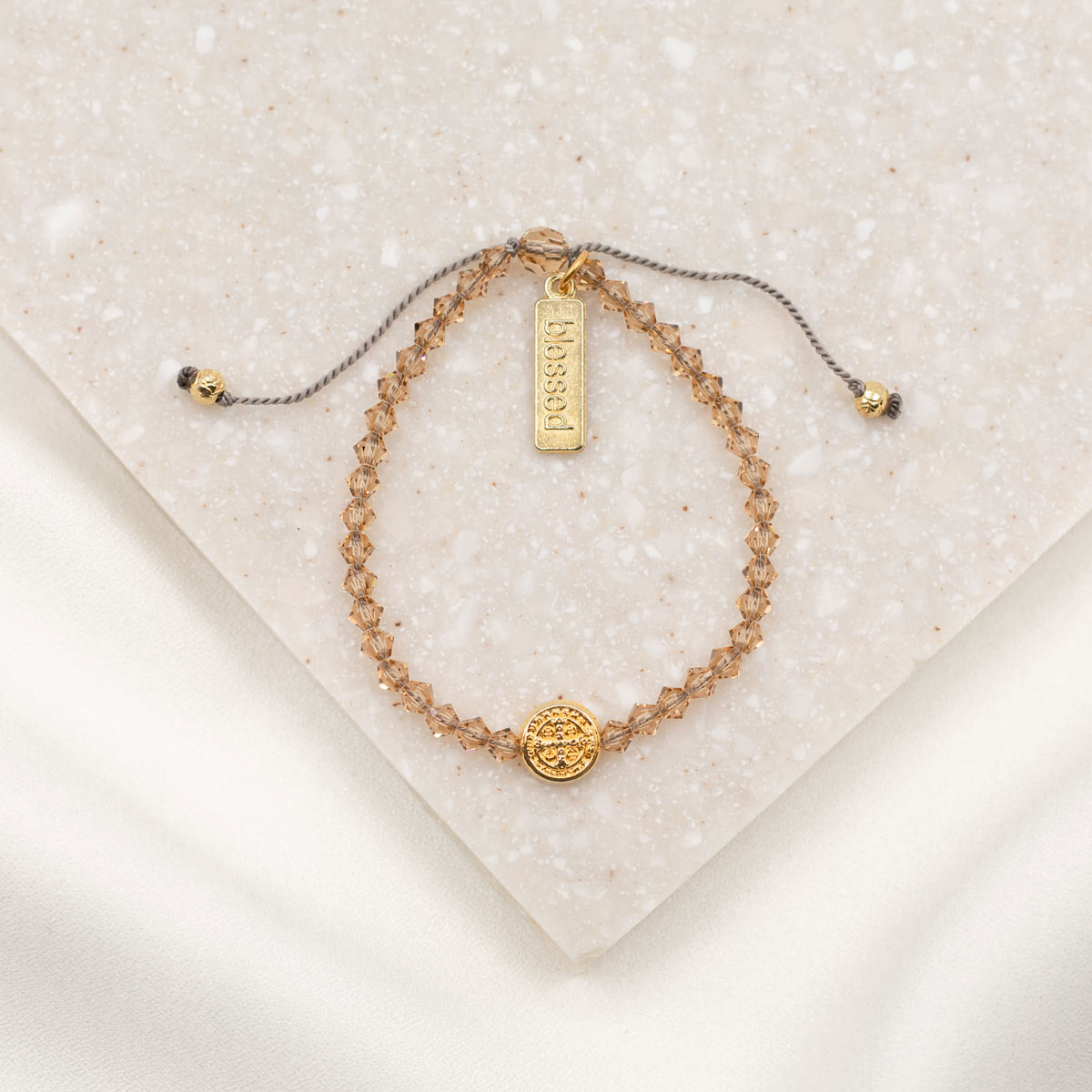 Crystal Birthday Blessing Bracelets by My Saint My Hero