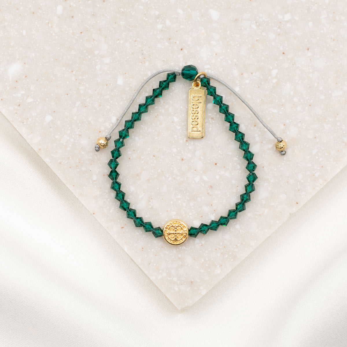 Crystal Birthday Blessing Bracelets by My Saint My Hero