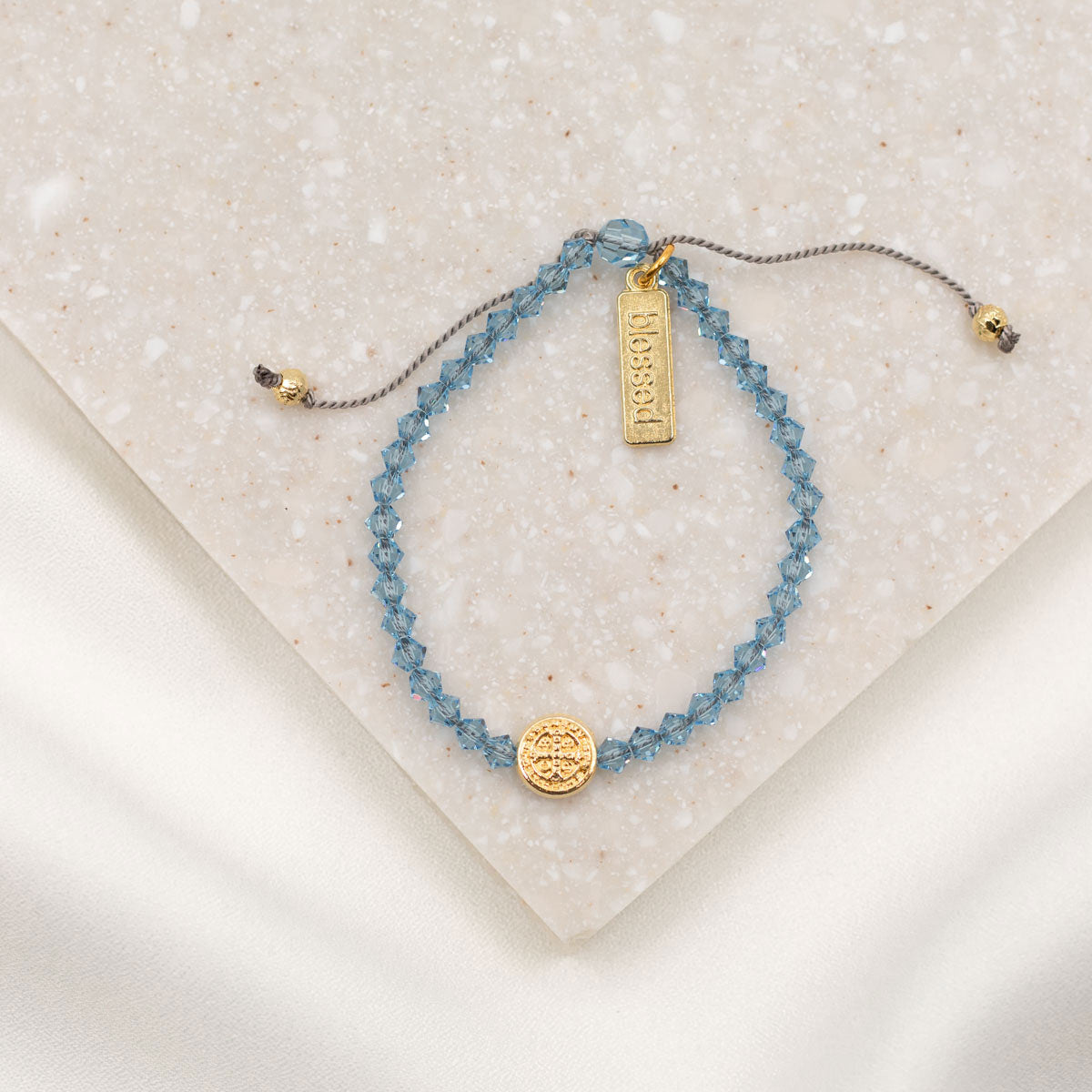 Crystal Birthday Blessing Bracelets by My Saint My Hero