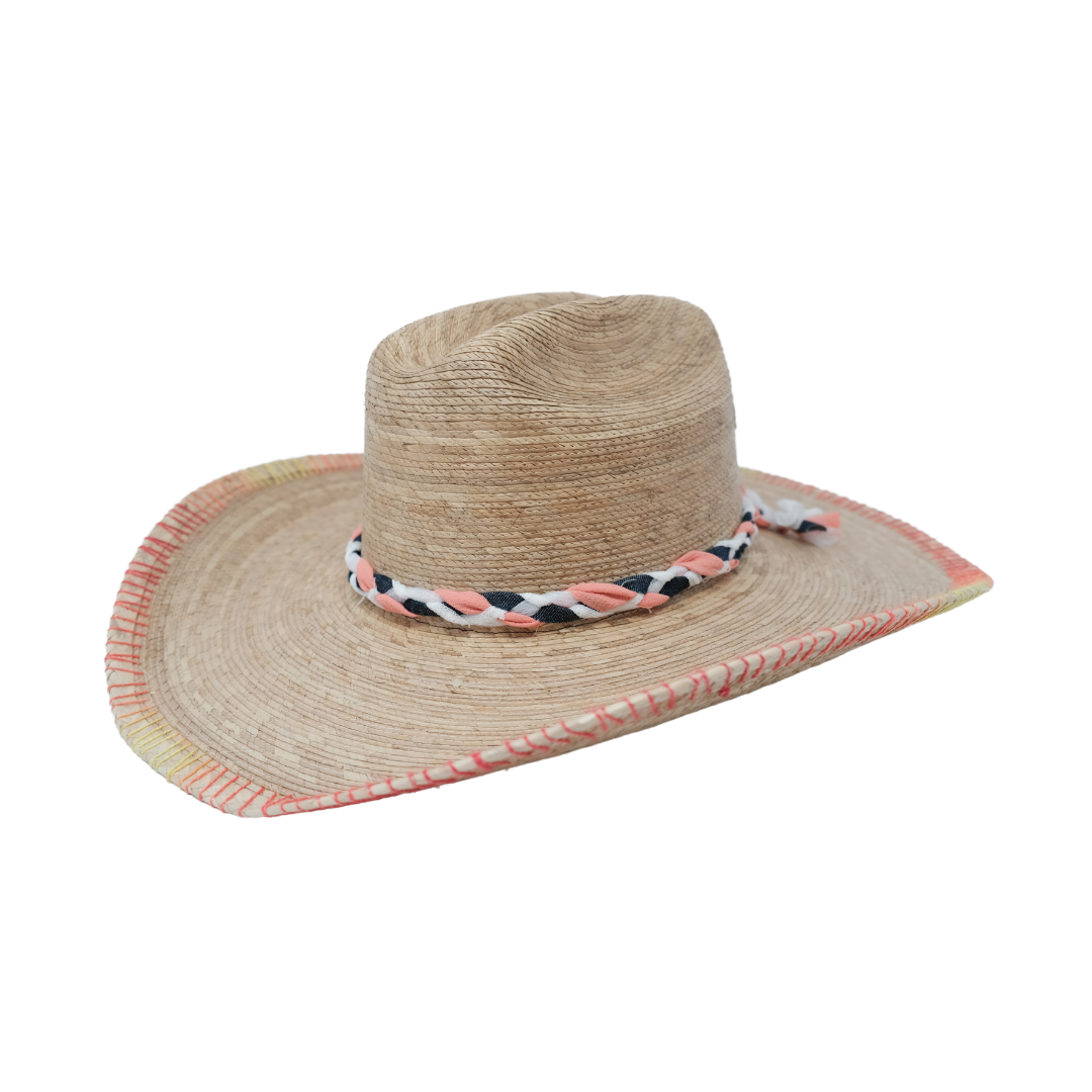 Exclusive "Yeehaw" Cowboy Straw Hat by Corazon Playero