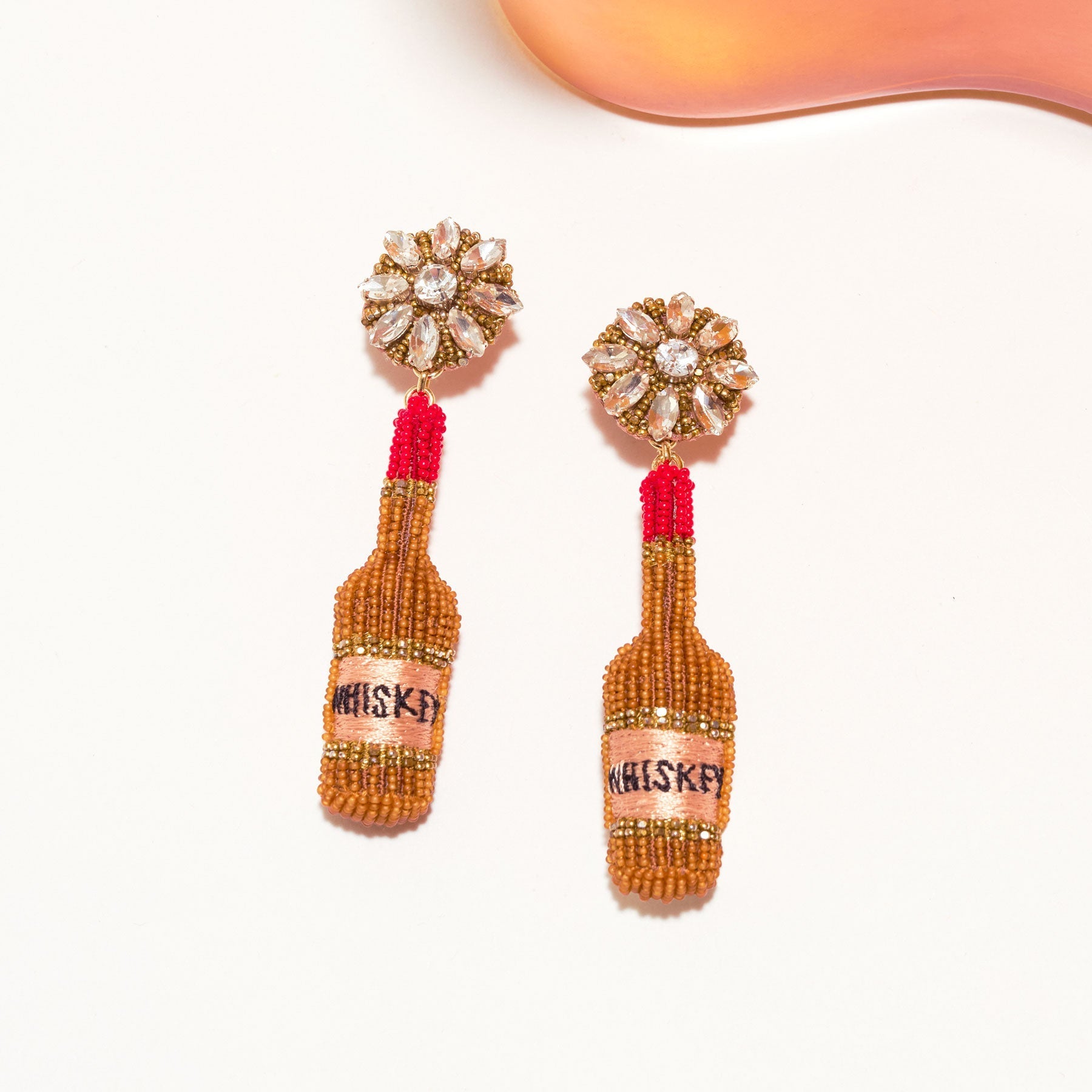 Mignonne gavigan rose champagne on sale earrings