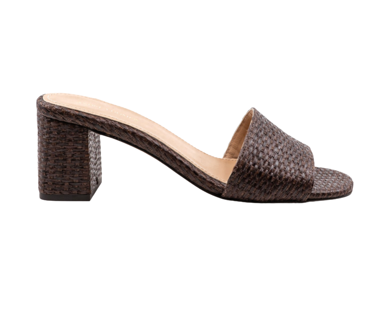 Claudia Raffia Mule by Andrea Gomez