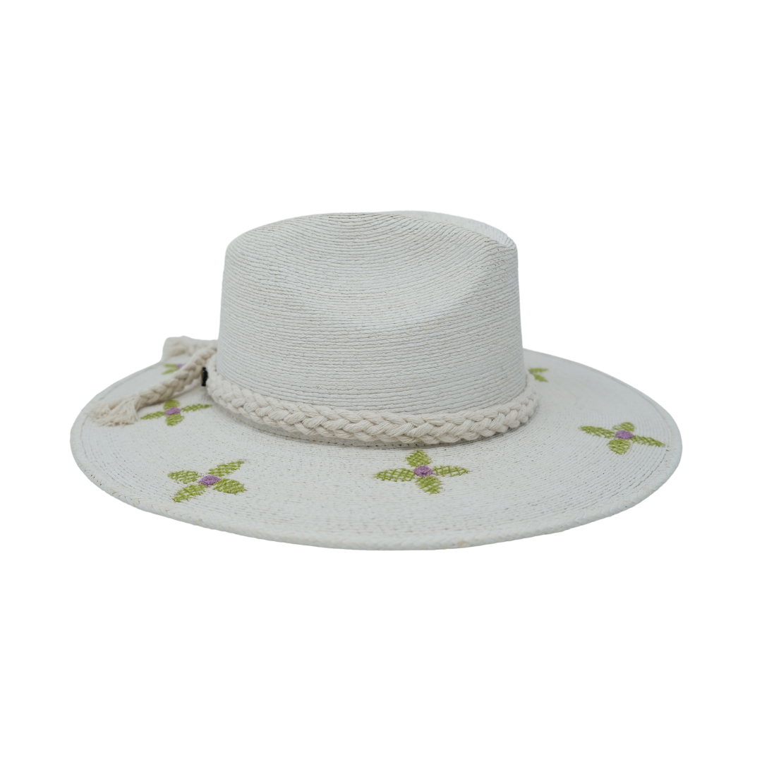 Exclusive Verde Floras Hat by Corazon Playero