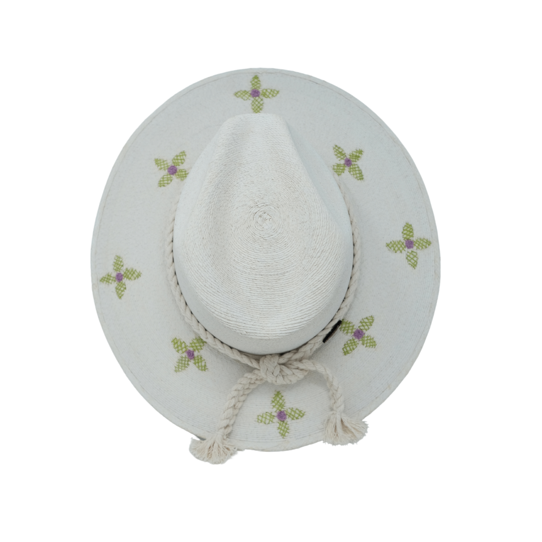 Exclusive Verde Floras Hat by Corazon Playero