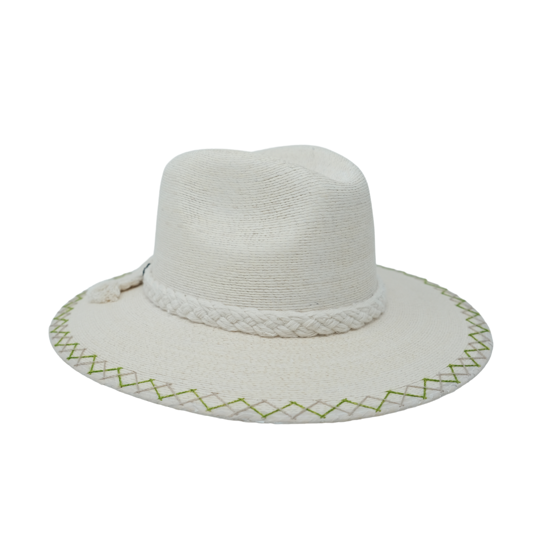Exclusive La Palma Green Hat by Corazon Playero