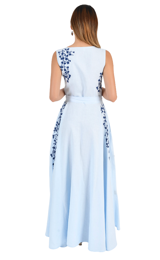 NIRVA MAXI DRESS Marassa Collection by Fanm Mon