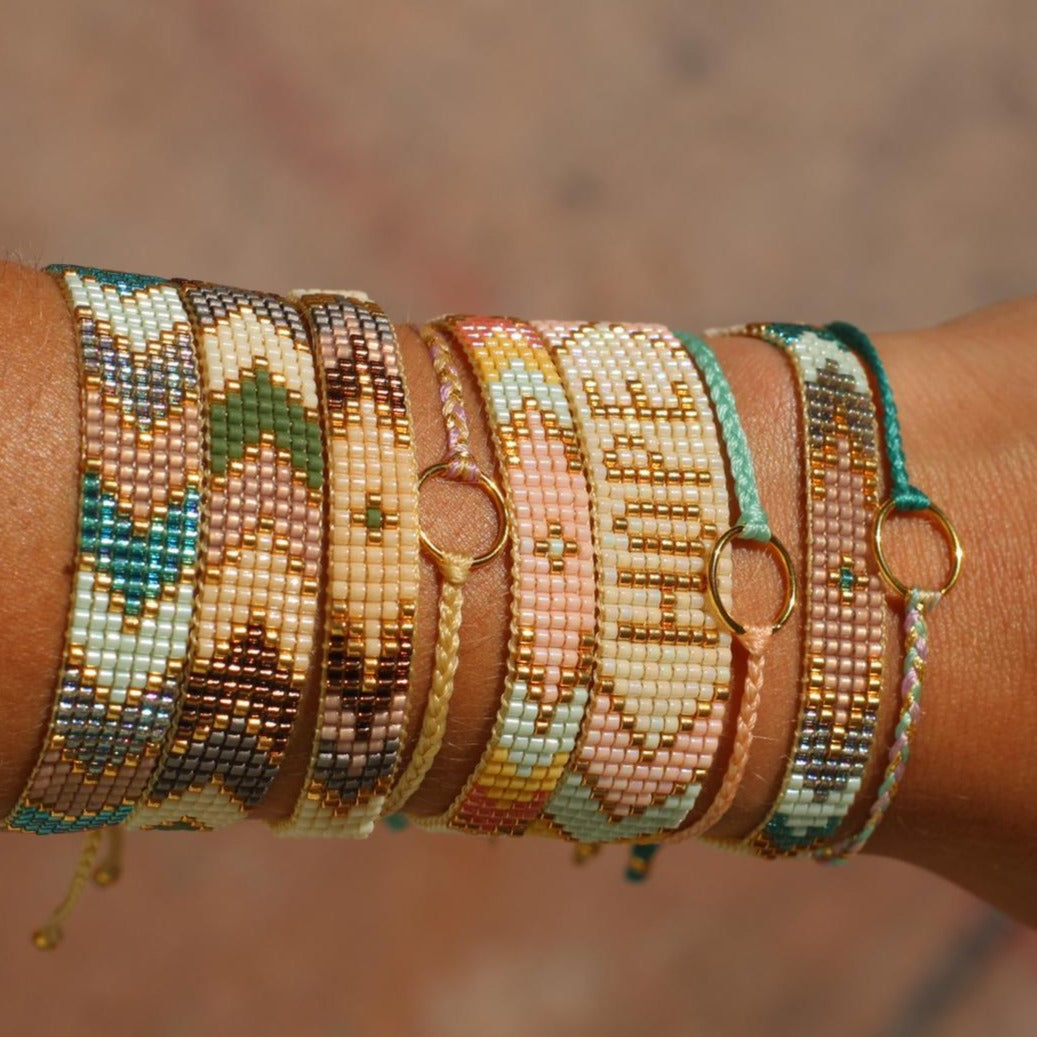 Bracelet - AB8 Chevron Miyuki by Zafiro Jewellers