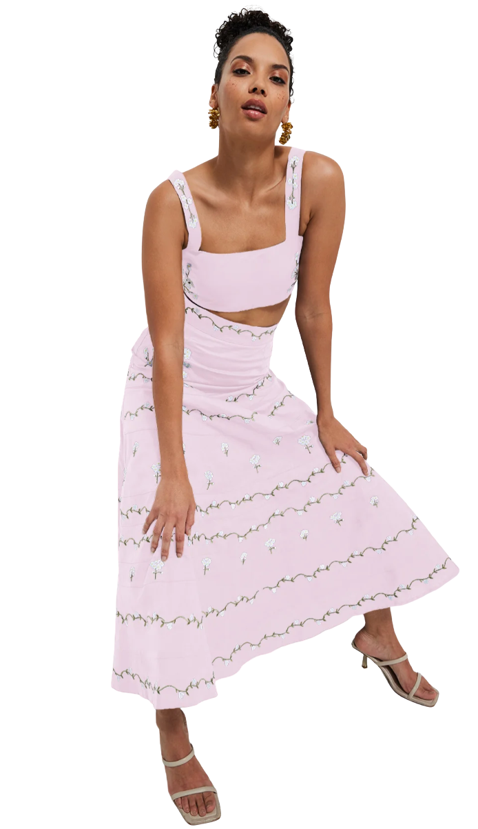 DERYA SKIRT SET by Fanm Mon