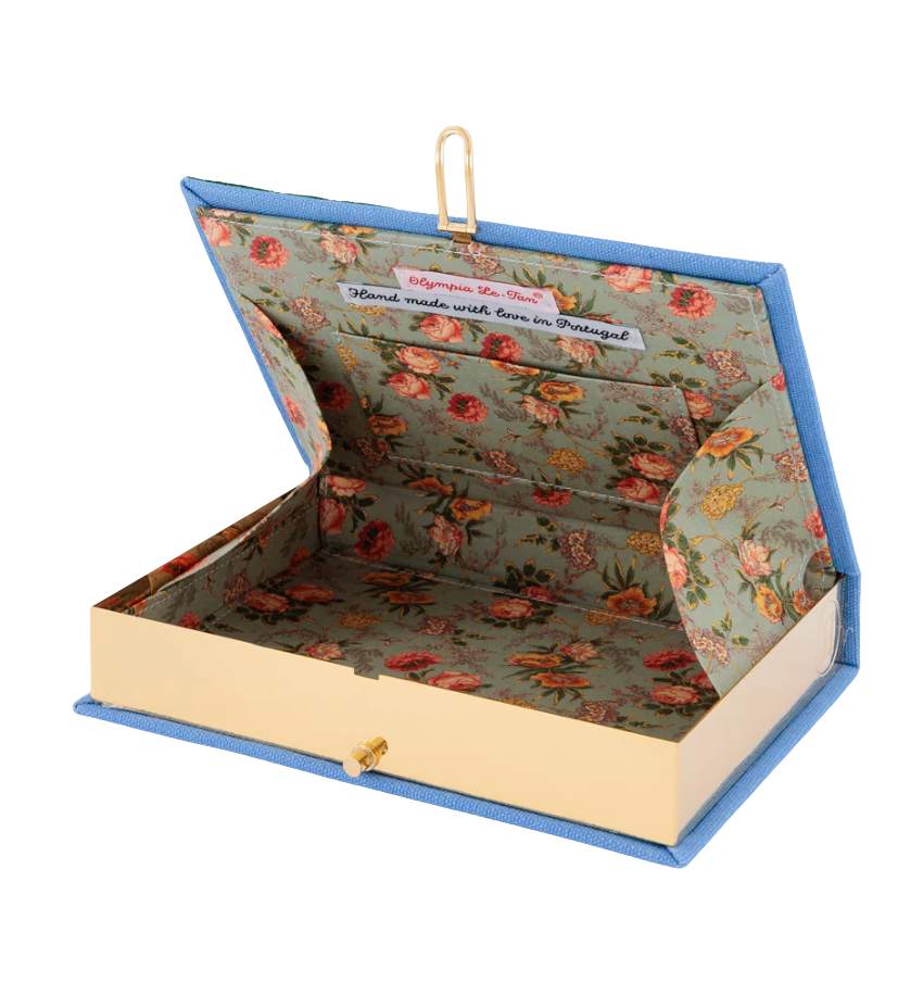Big Sky Book Strapped Clutch by Olympia Le Tan