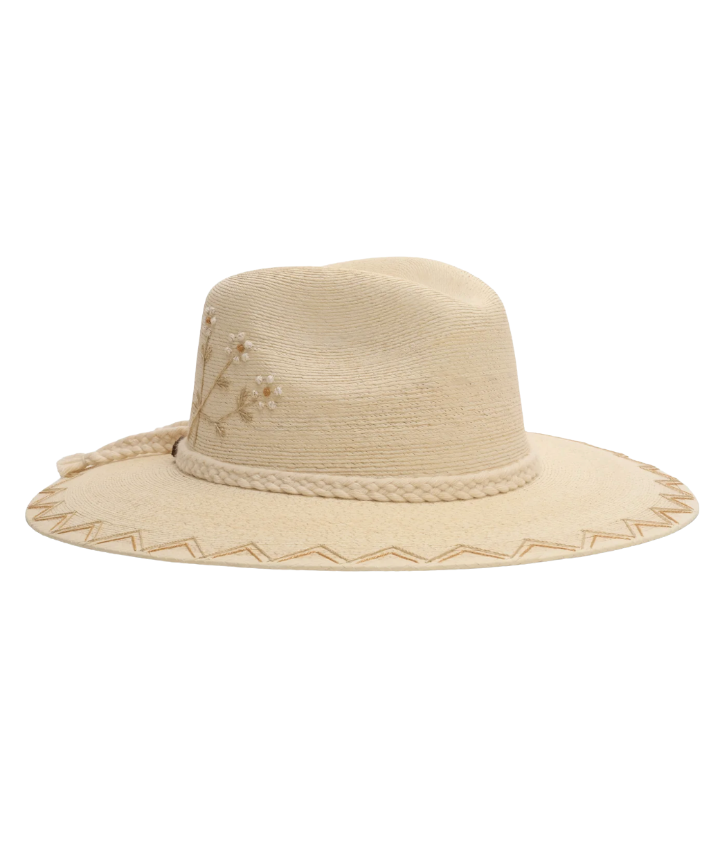 White Bonnet Hat by Corazon Playero