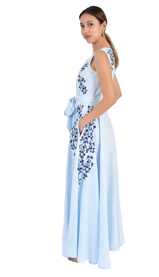 NIRVA MAXI DRESS Marassa Collection by Fanm Mon