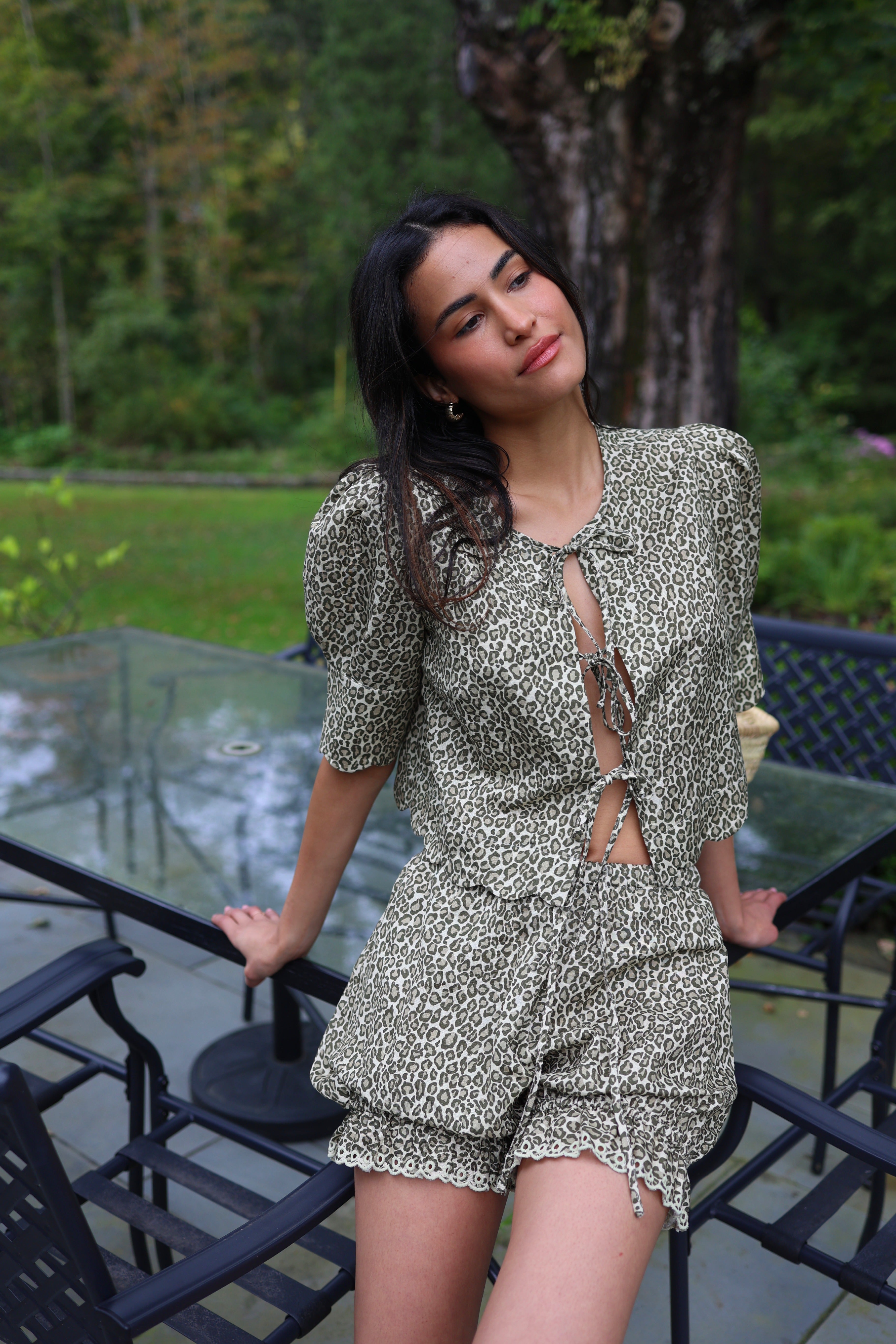 Scalloped Top Leopard by Sister