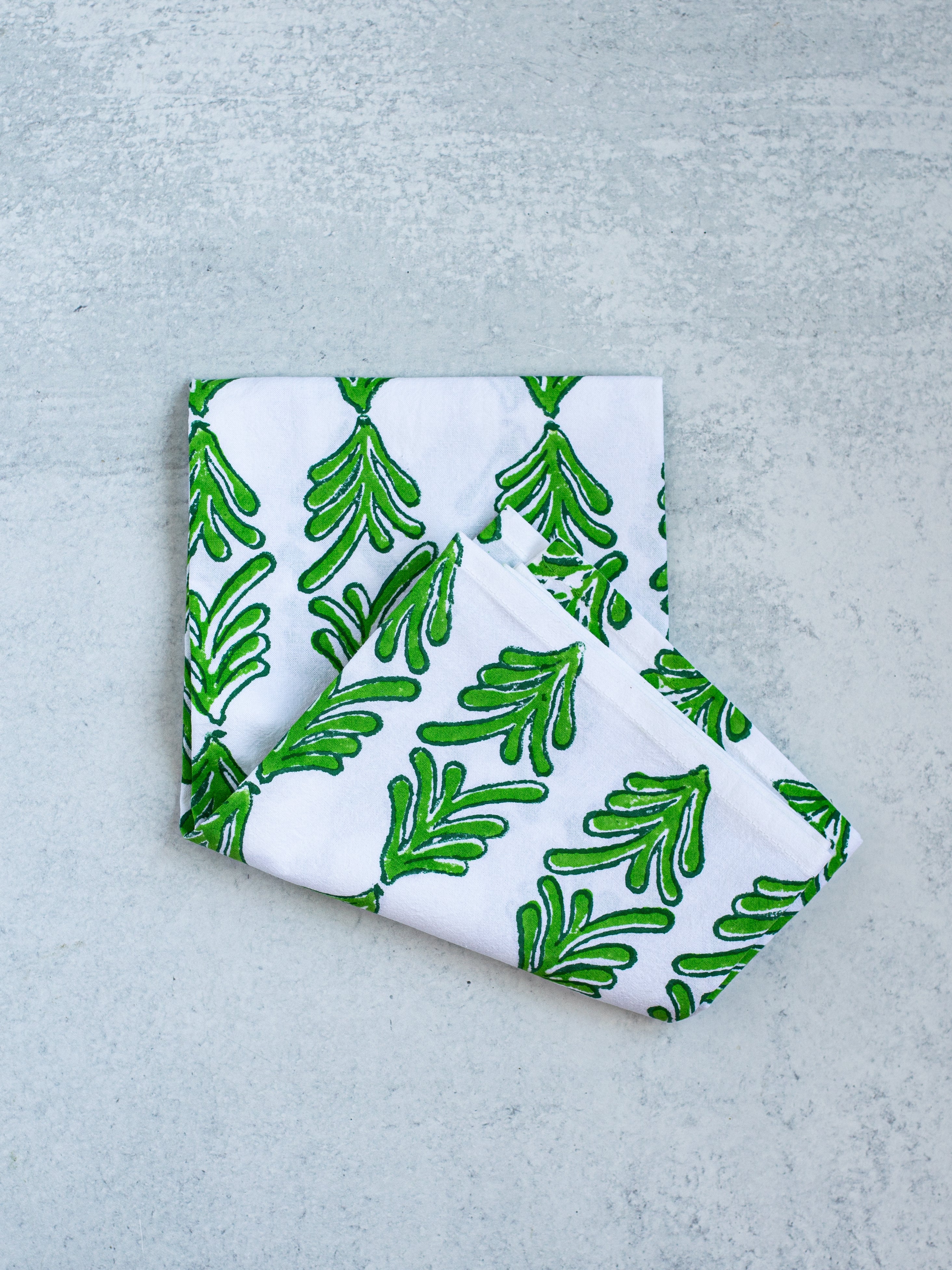Tea Towel - Palmetto, Evergreen & Vine by Mended