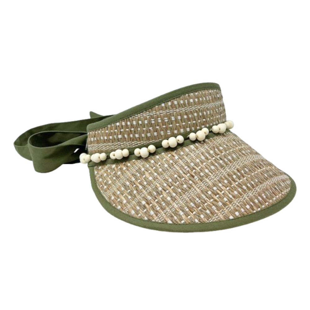 Exclusive Braided Pistachio | Heidelberg Visor by Lorna Murray