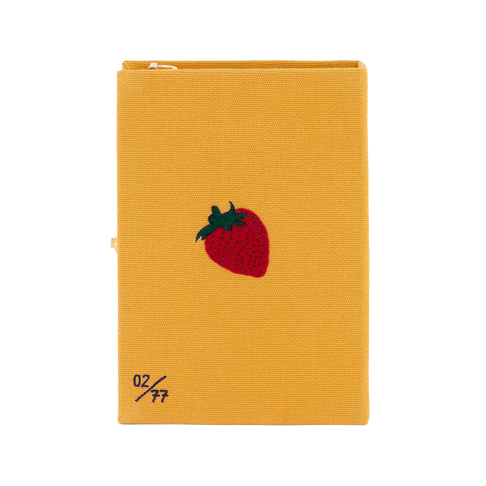 Waffles Strapped Book Clutch by Olympia Le Tan