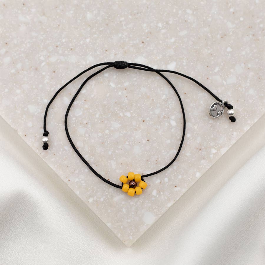 Hope Sunflower Bracelet - Giving Back To ALS Awareness by My Saint My Hero