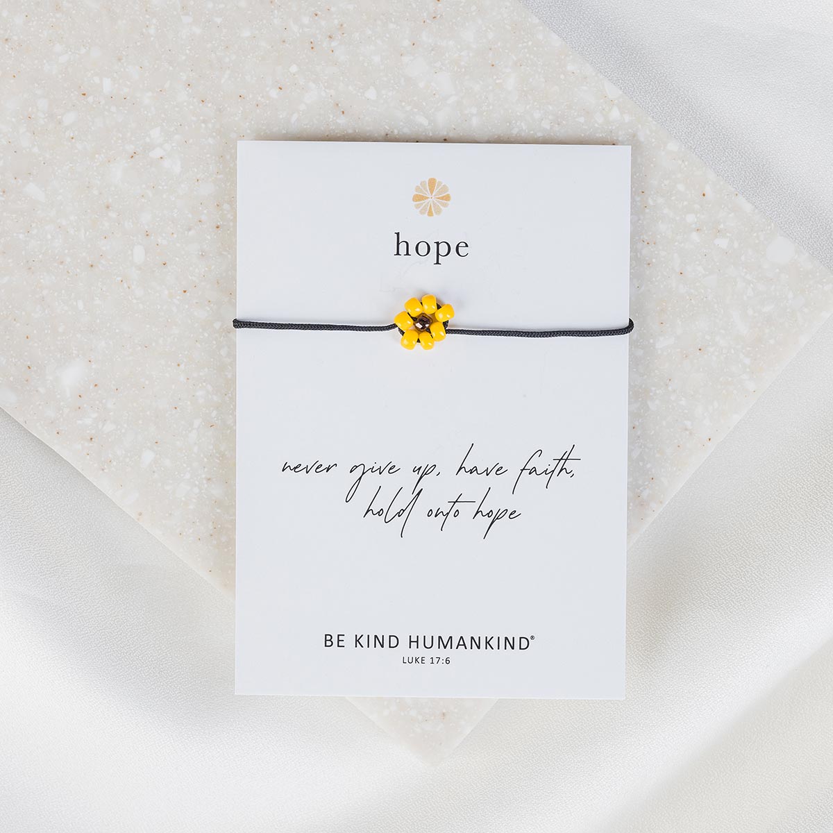 Hope Sunflower Bracelet - Giving Back To ALS Awareness by My Saint My Hero