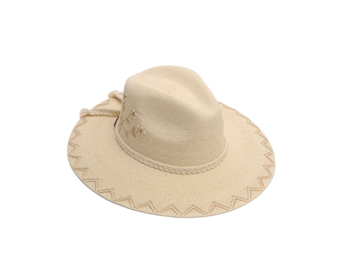 White Bonnet Hat by Corazon Playero