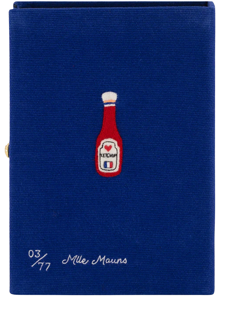 French Fries Book Clutch by Olympia Le Tan