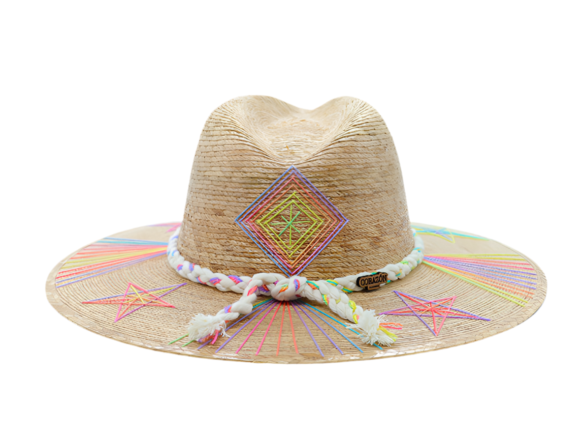 Luanna Stars Confetti Cowboy Hat by Corazon Playero