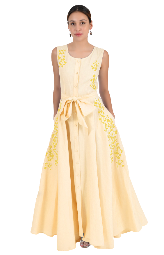 NIRVA MAXI DRESS Marassa Collection by Fanm Mon
