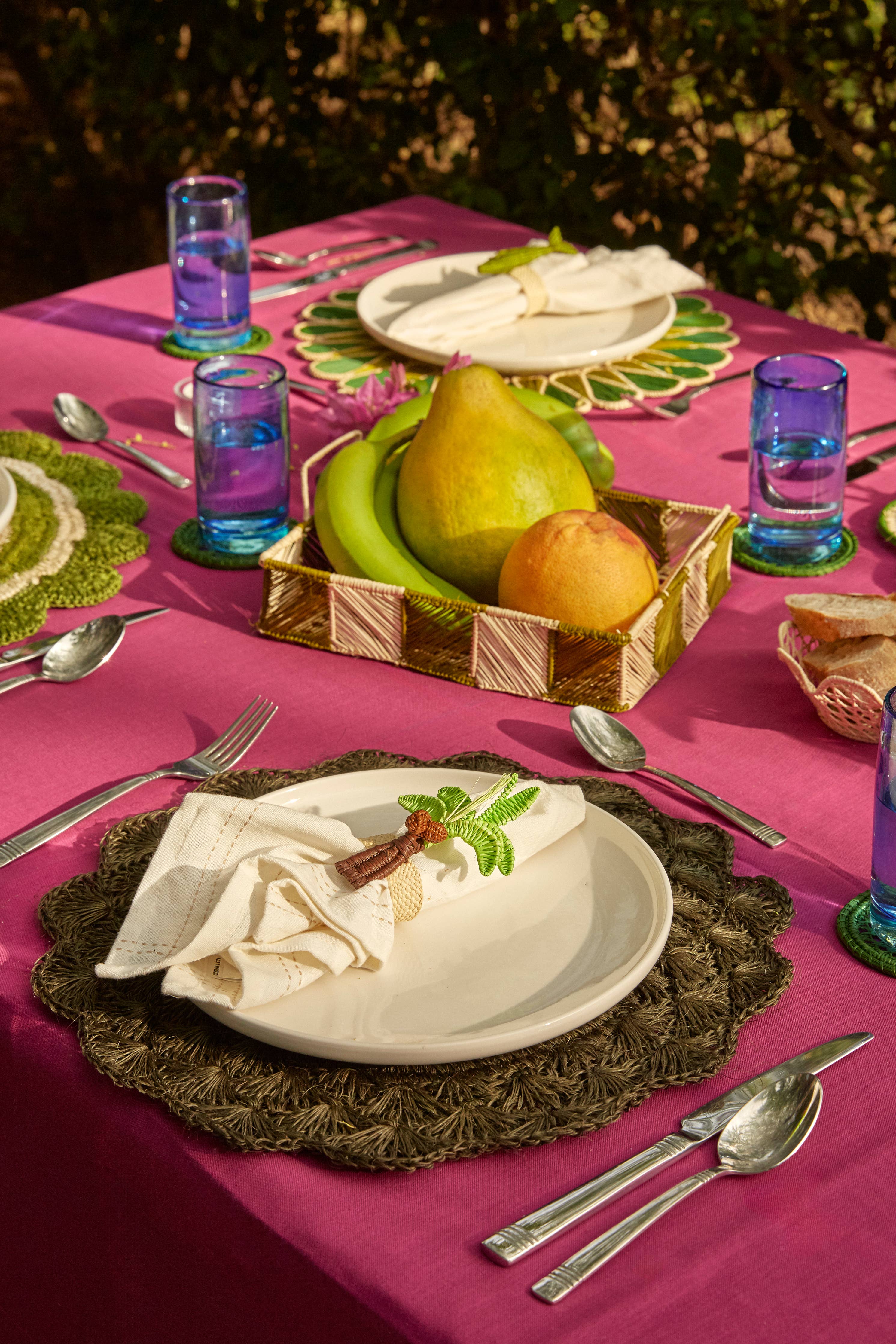 Coconut Tree Napkin Ring by Coro Cora