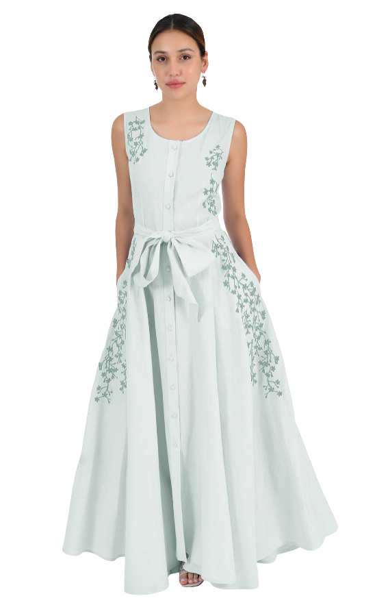 NIRVA MAXI DRESS Marassa Collection by Fanm Mon