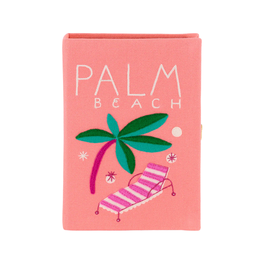 Palm Beach Book Clutch by Olympia Le-Tan