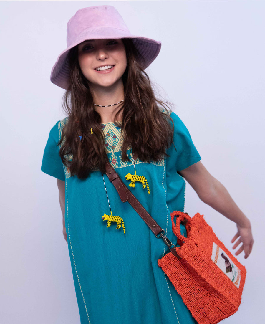 Aqua Huipil by Pájara Pinta