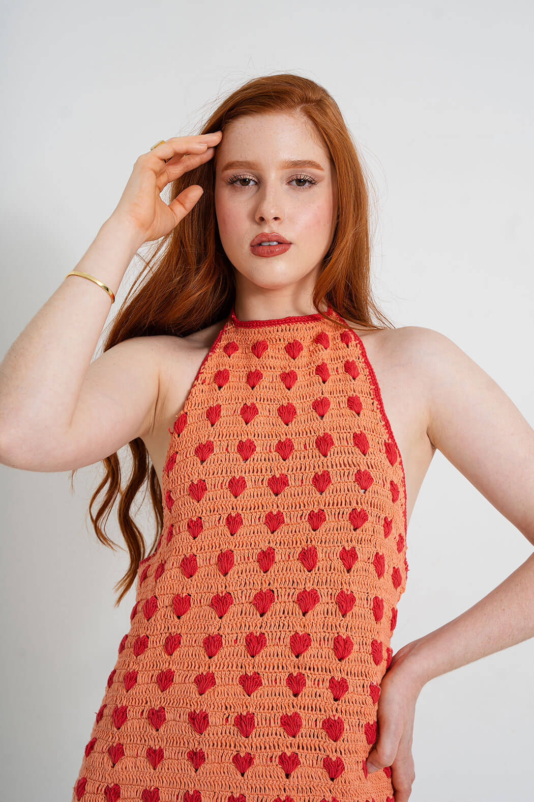 Amores Crochet Mini Dress by Hess