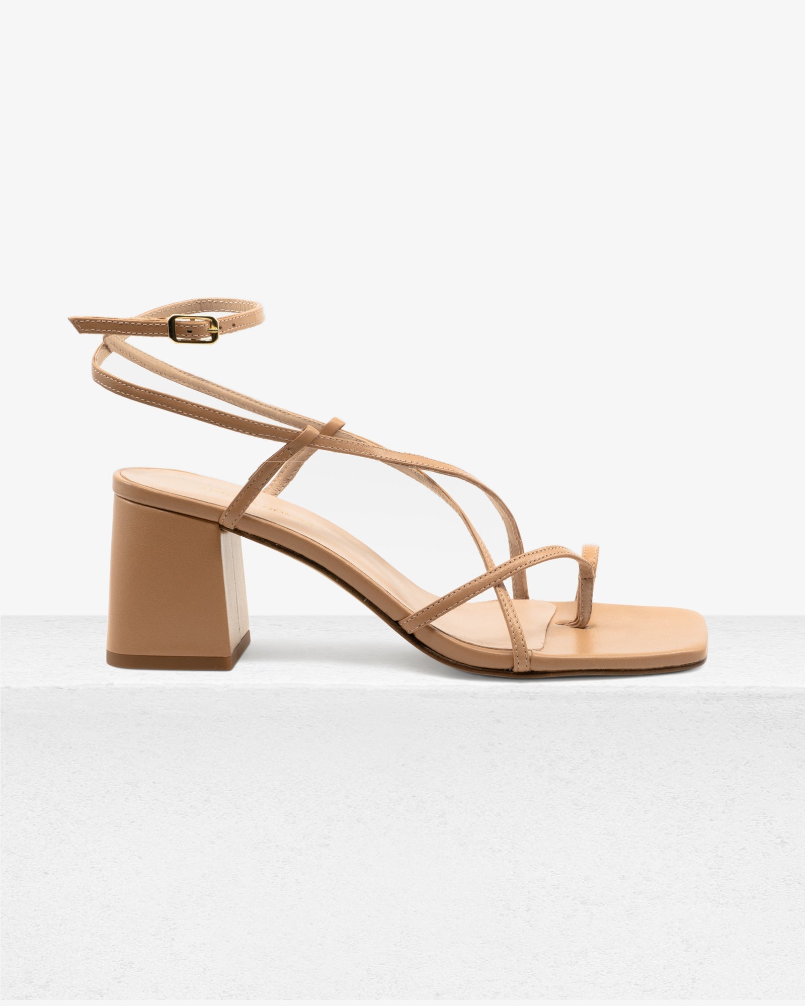 Ana Blush Sandal by Andrea Gomez