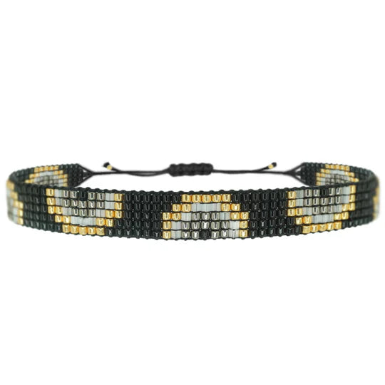 Bracelet - AB8 Chevron Miyuki by Zafiro Jewellers
