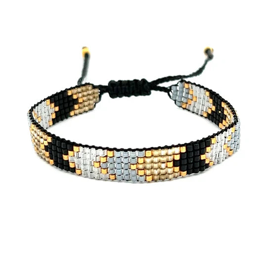 Bracelet - AB8 Chevron Miyuki by Zafiro Jewellers