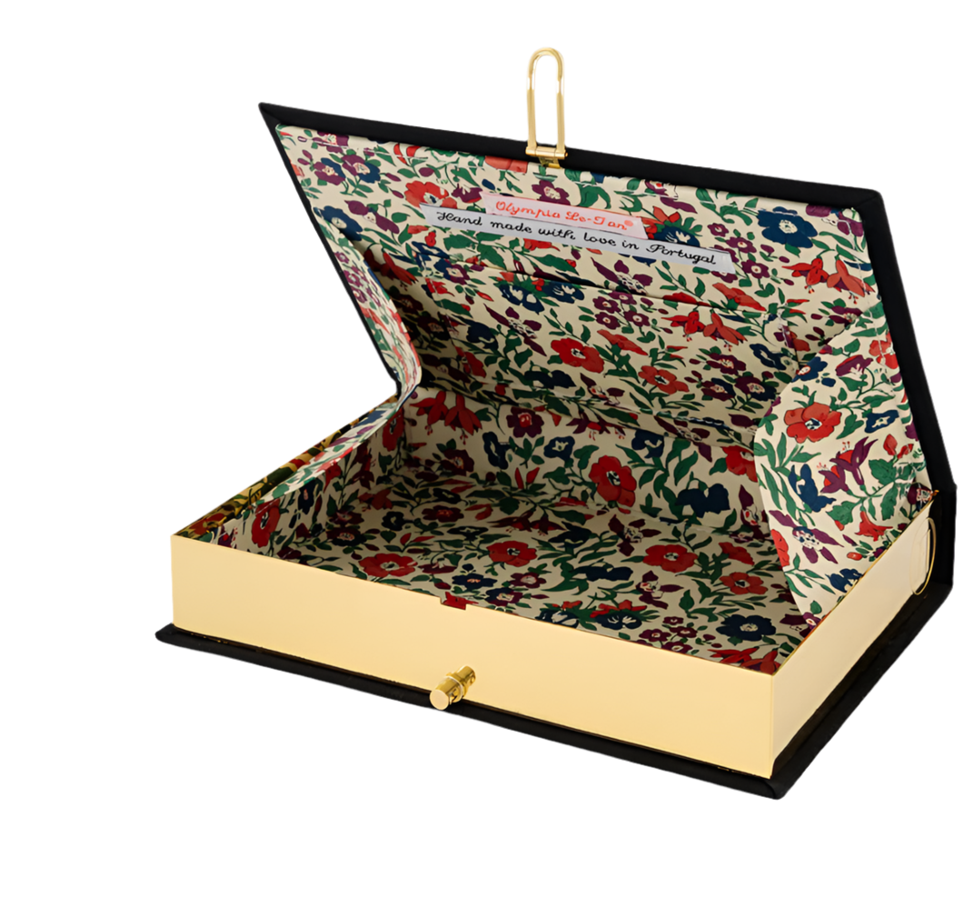 Rome's Lover's Book Clutch by Olympia Le-Tan