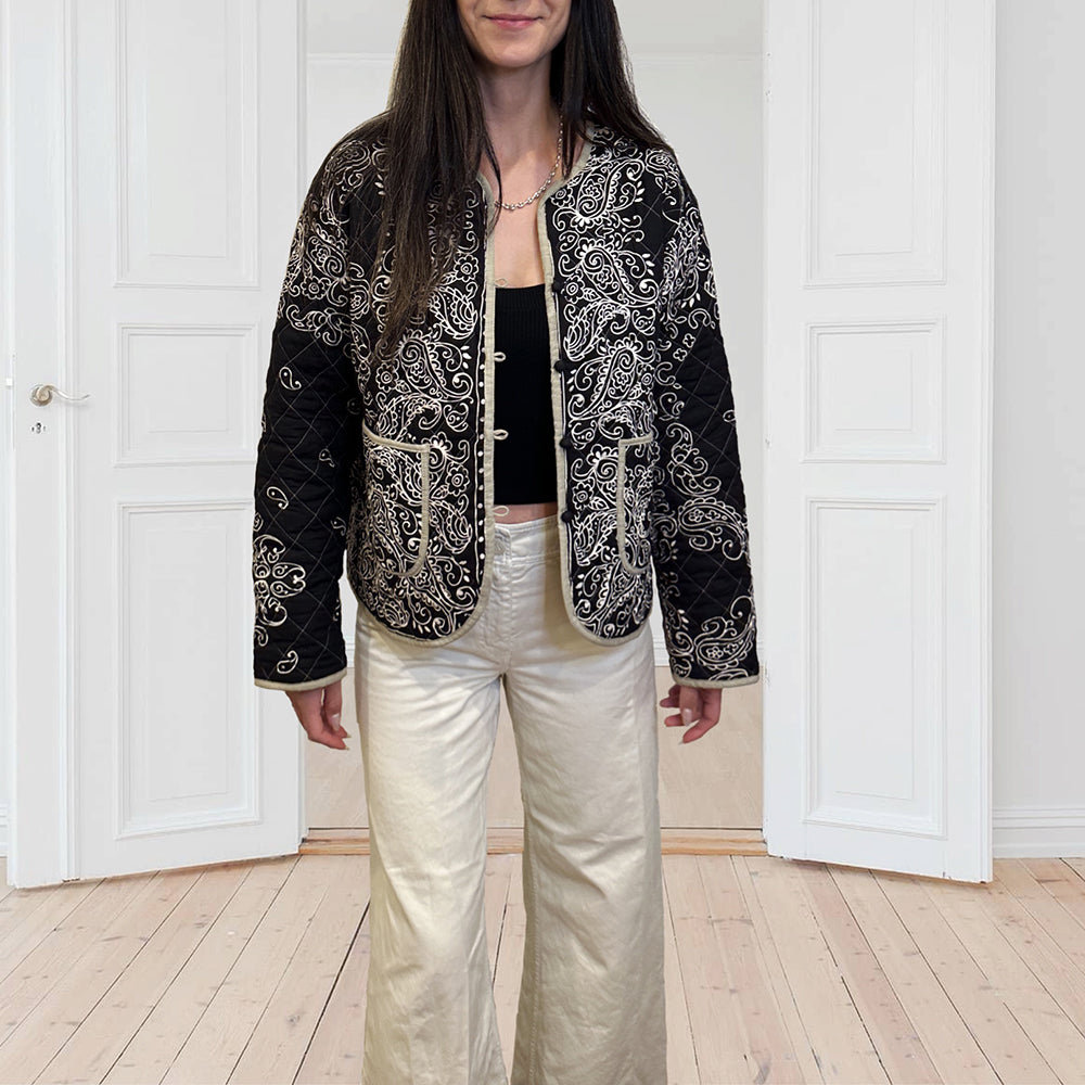 The Quilted Jacket - Black by Squar'd Away