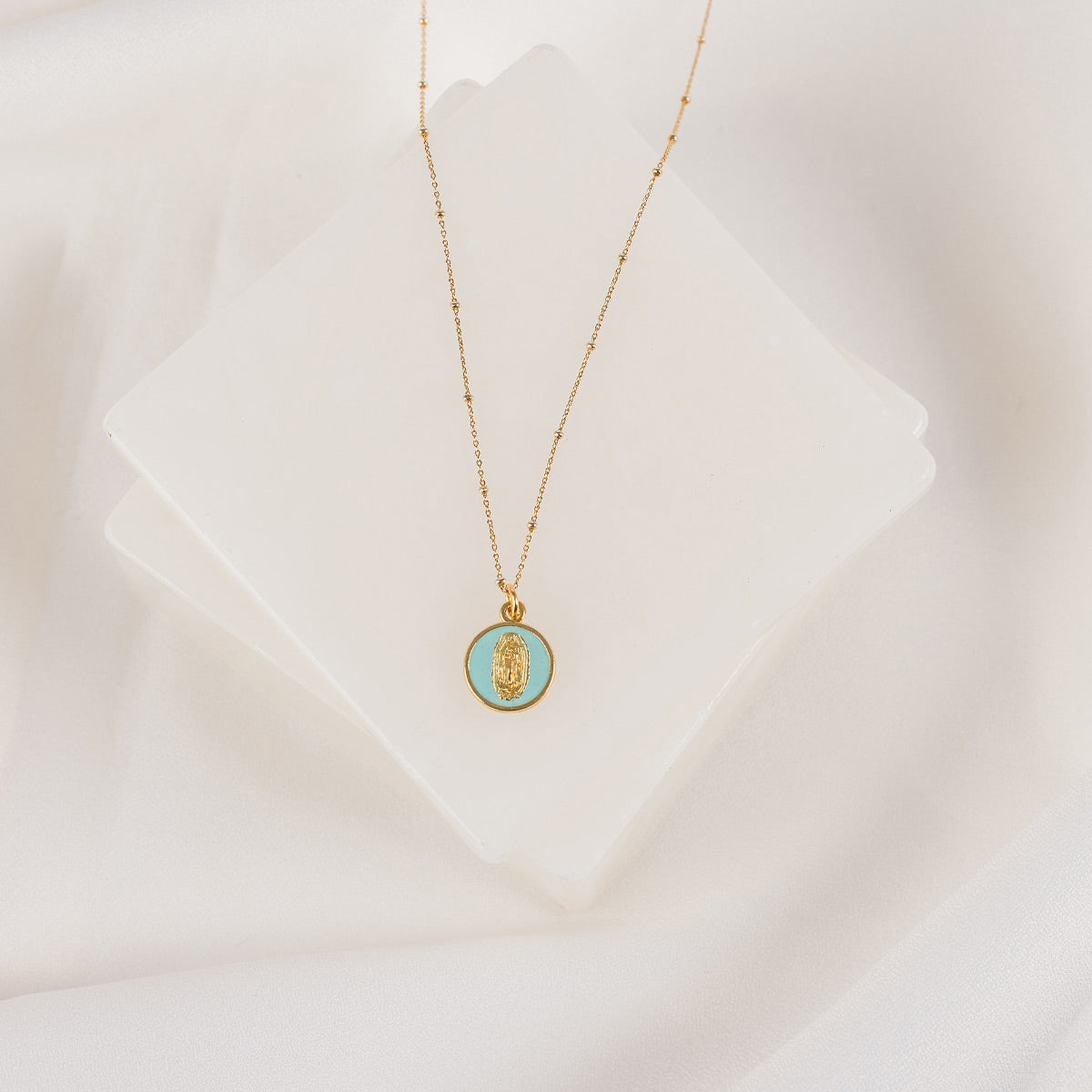 Miraculous Rose Necklace by My Saint My Hero
