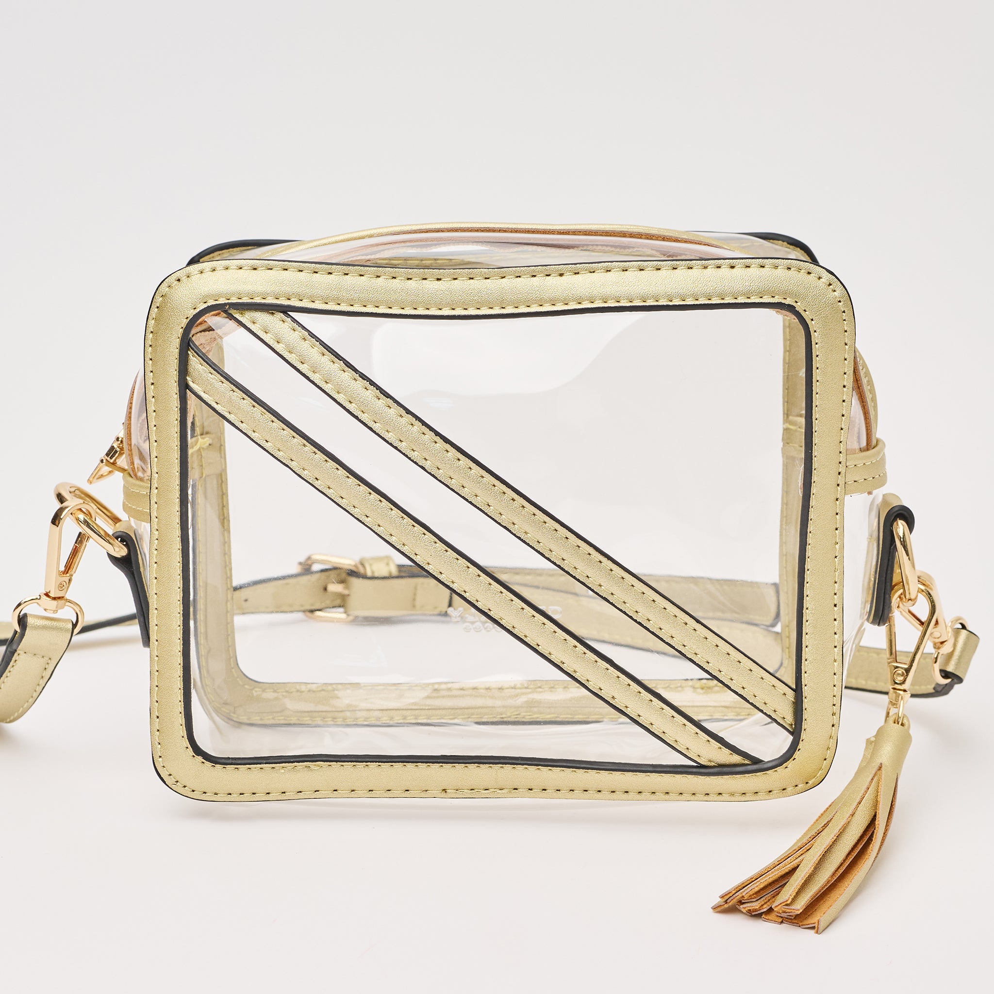 The Cline in Gold by Clearly Handbags