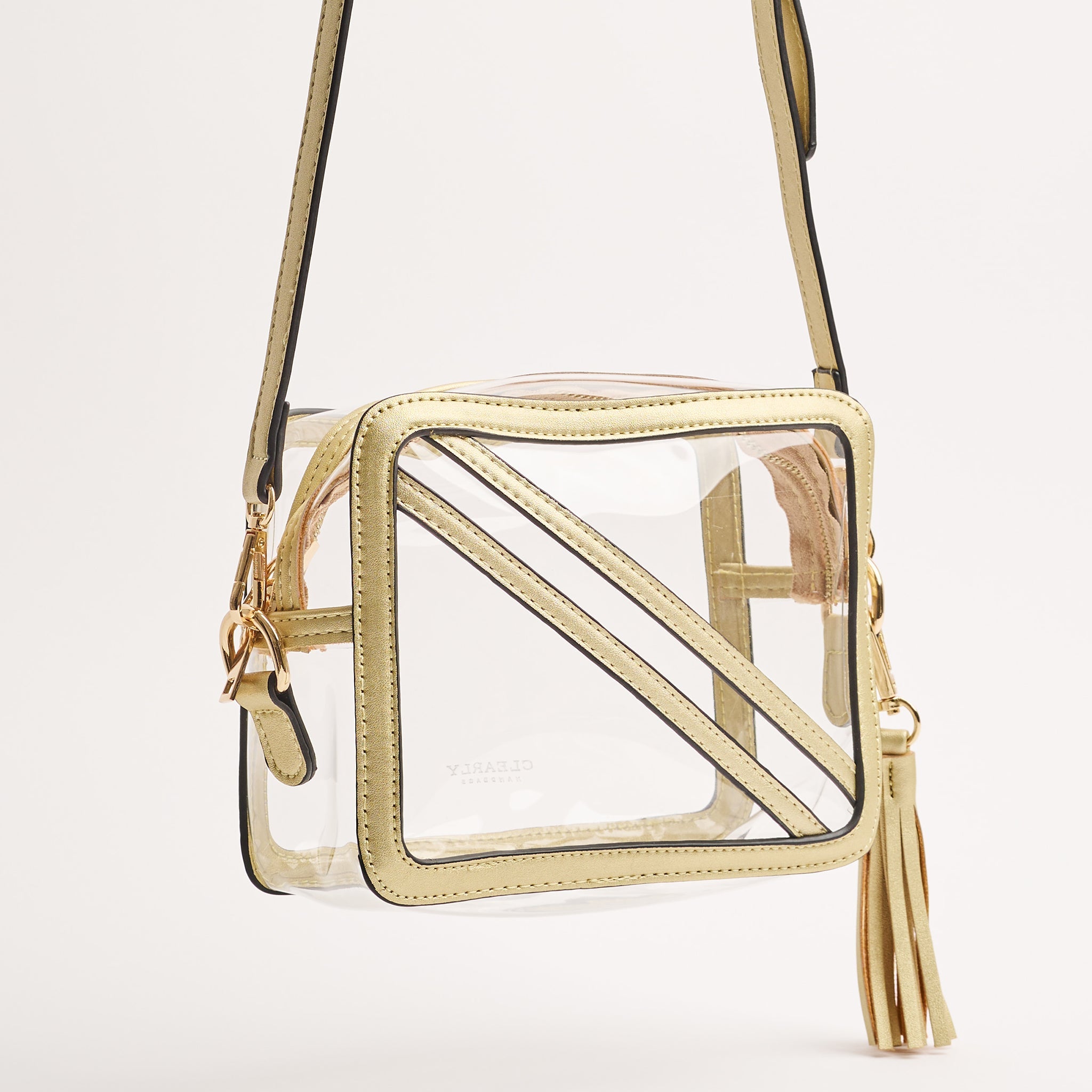 The Cline in Gold by Clearly Handbags