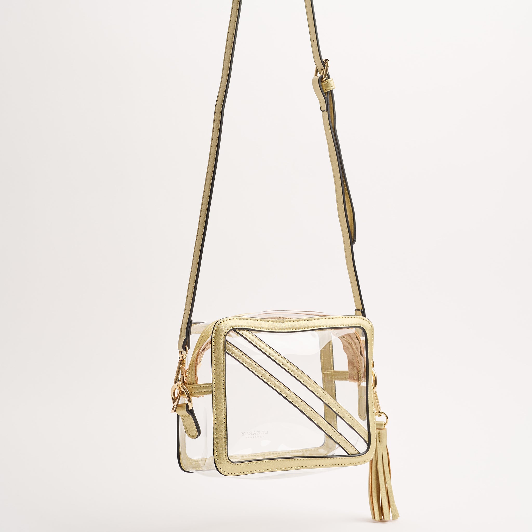 The Cline in Gold by Clearly Handbags