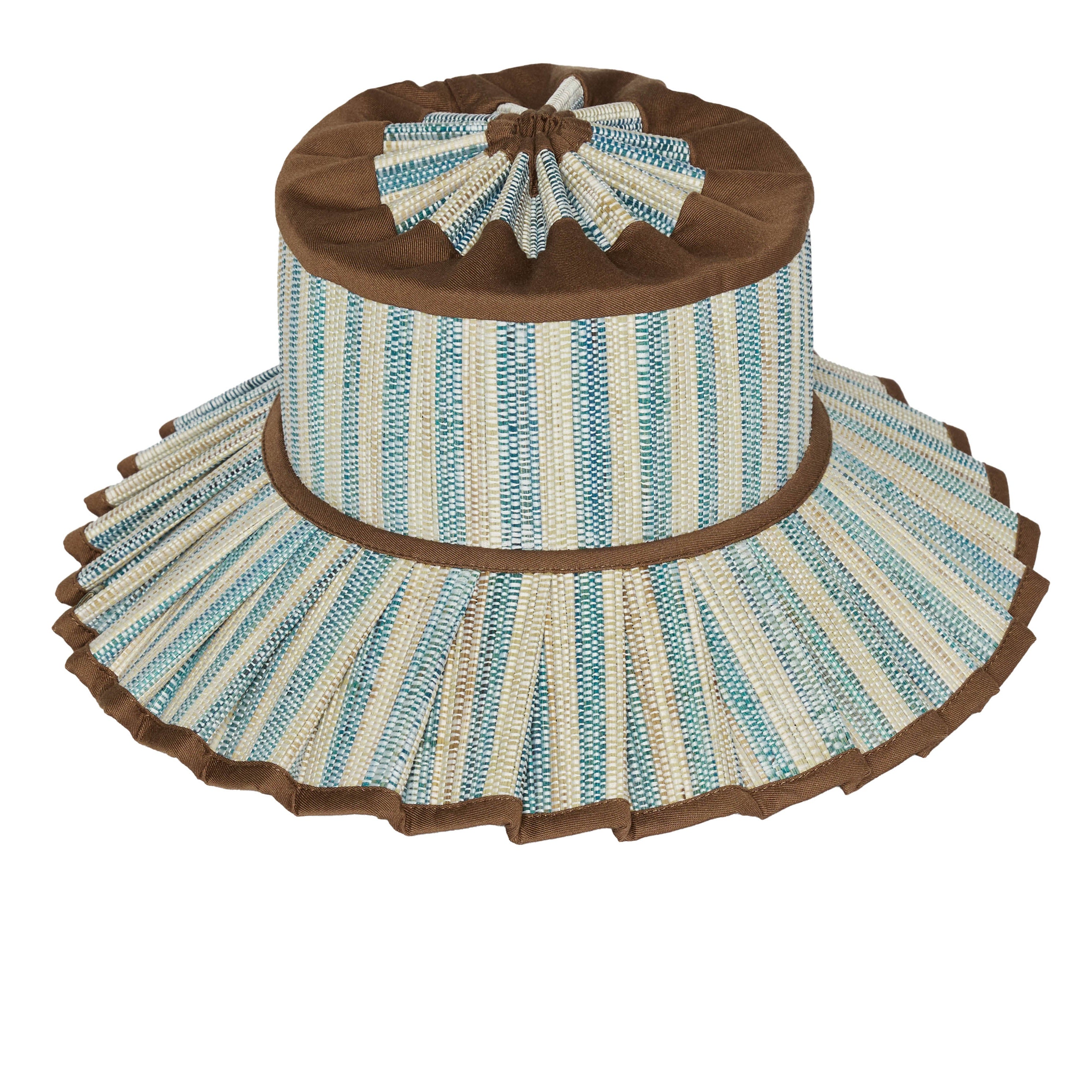 Exclusive Azure Chocolate | Capri Midi Hat by Lorna Murray