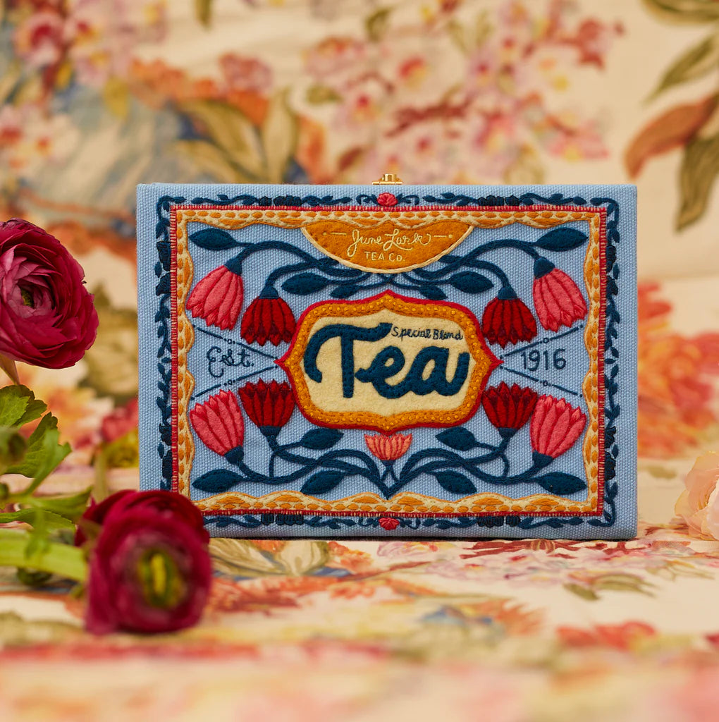 Tea Box Book Clutch by Olympia Le-Tan