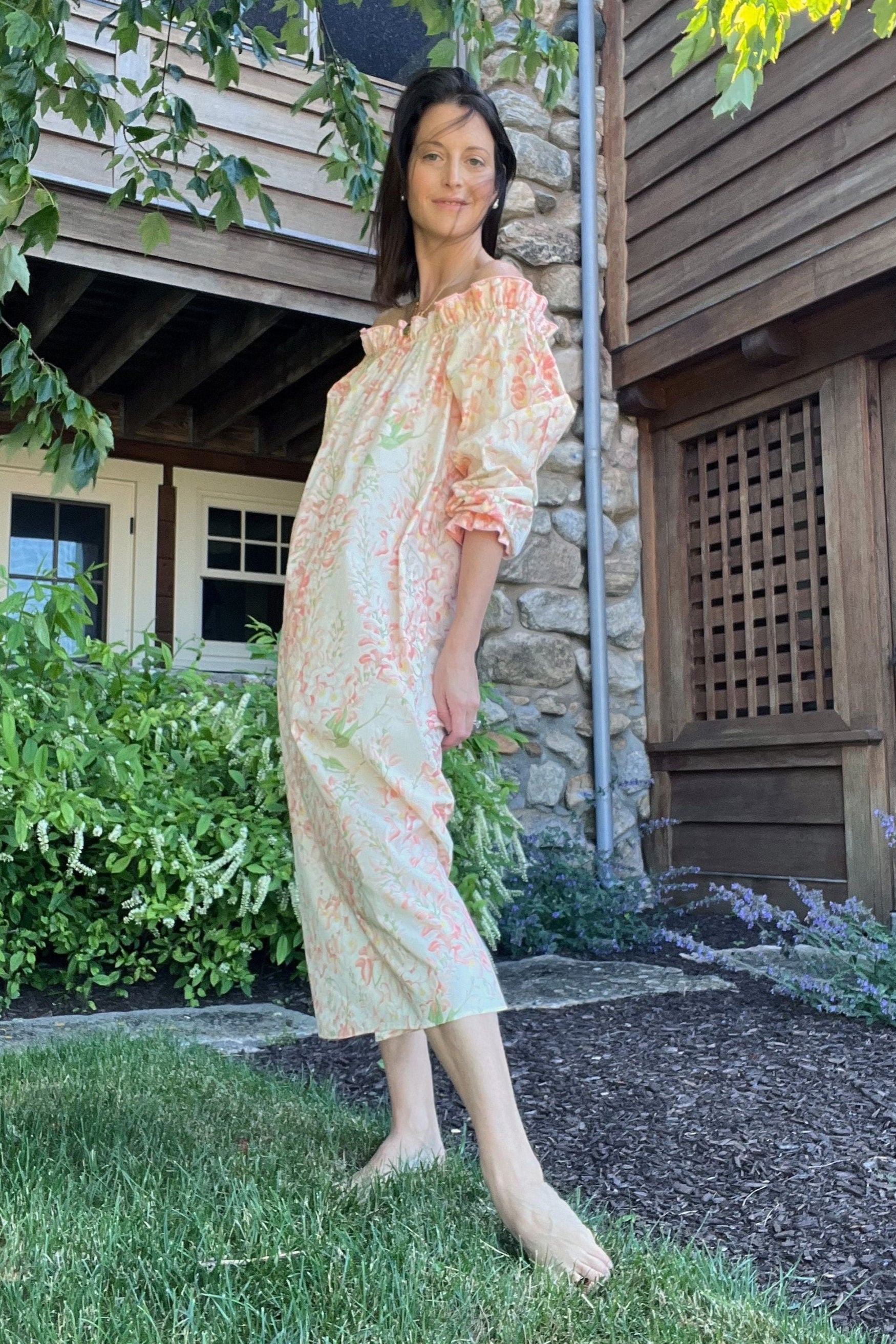Grace Wisteria Floral Dress by Casey Marks